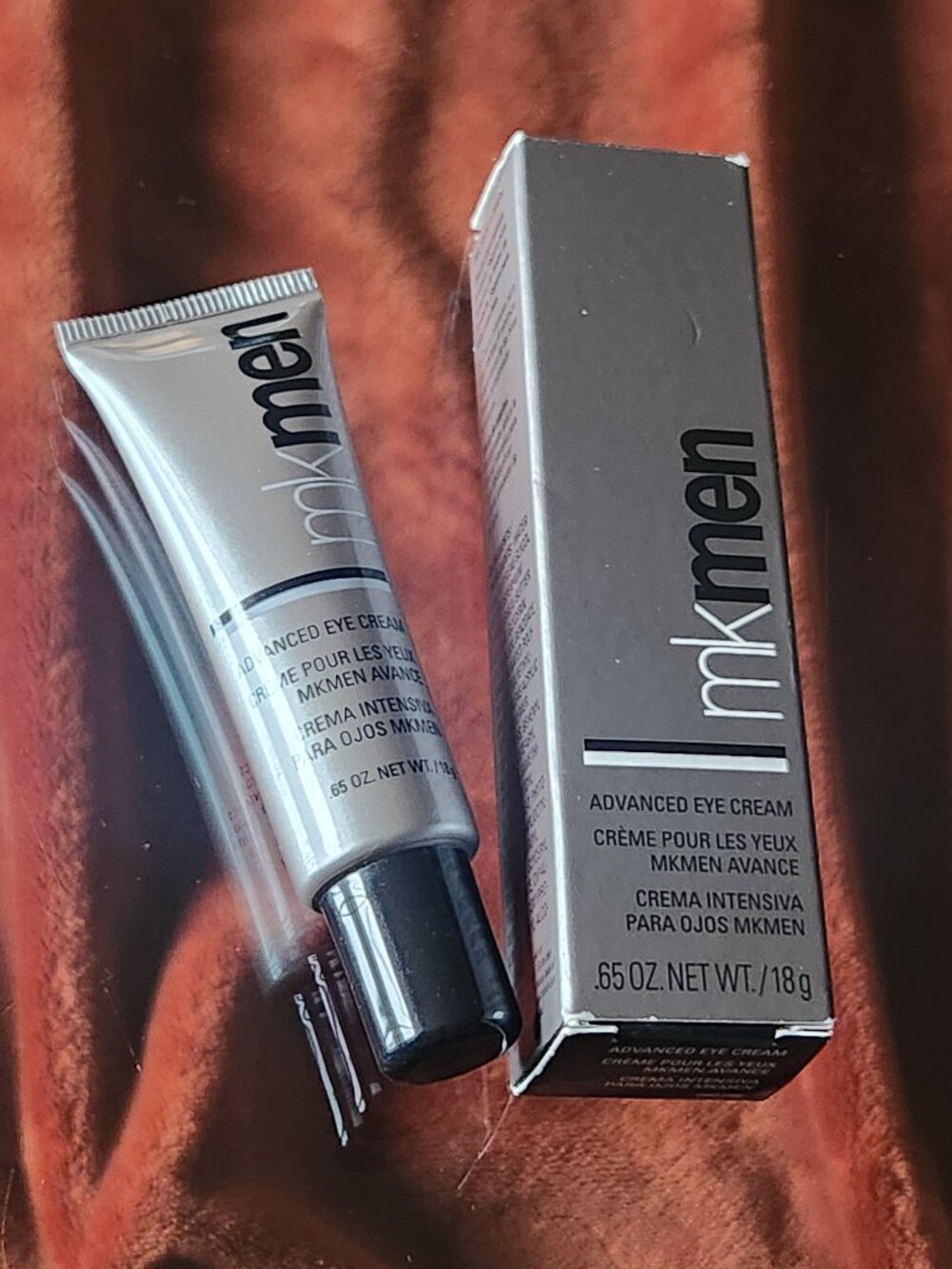 Mary Kay Discontinued MKMen Advanced Eye Cream .65oz. New Old Stock.